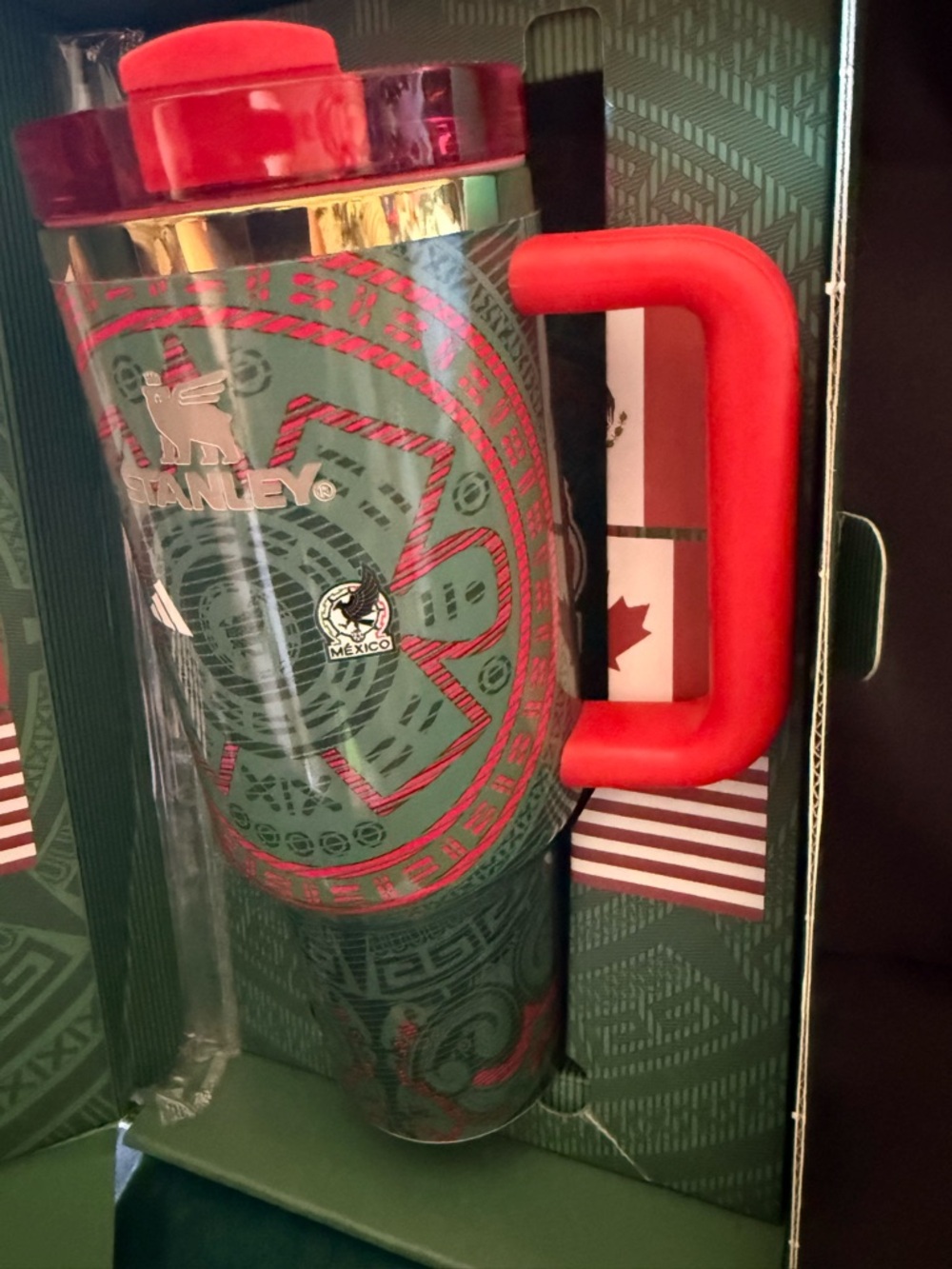 New Stanley 40oz Special World Cup 2026 Box Bag Straw Topper Straw Tumbler Set - Picture 5 of 16
